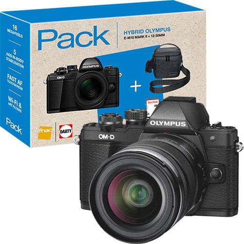 Máquina Fotográfica Mirrorless Olympus OM-D E-M10 Mark II + M