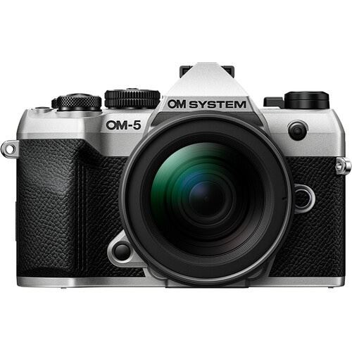 Máquina Fotográfica Mirrorless Olympus OM System OM-5 Mark II + 12-45mm F4 - Prateado