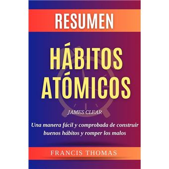 Comprar libro habitos atomicos