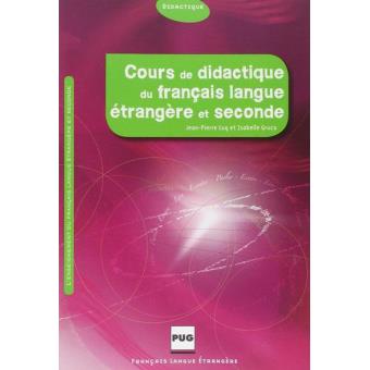 Cours de didactique du français langue étrangère et seconde - Brochado ...