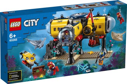 LEGO City 60265 Base de Exploração do Oceano