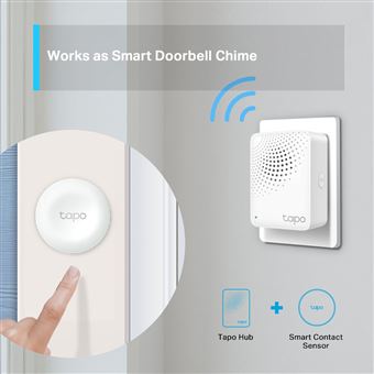 Hub Inteligente TP-Link Tapo H100 com Alarmística - Gadget Conectável Casa  - Compra na