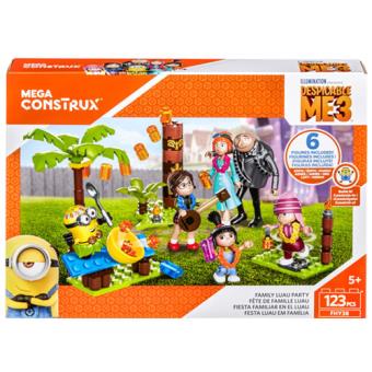 Mega Bloks Mínimos - Festa Luau - Despicable Me 3