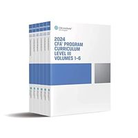 2025 CFA Program Curriculum Level I - Box Set Volumes 1-6