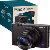 Pack Fnac Sony Cyber-shot DSC-RX100MIII + Cartão SD + Bolsa