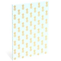 Caderno Pautado Sweet & Gold Azul A4