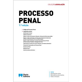 Processo Penal - Edição Académica