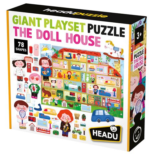 Puzzle Giant Playset: The Doll House - Headu