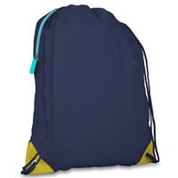Saco de ginástica Quattro Colori - Azul e Amarelo