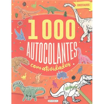 Dinosauros - 1000 Autocolantes com Actividades
