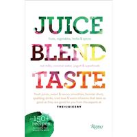 Juice. blend. taste.