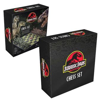 Jogo de Xadrez Jurassic Park Personalizado