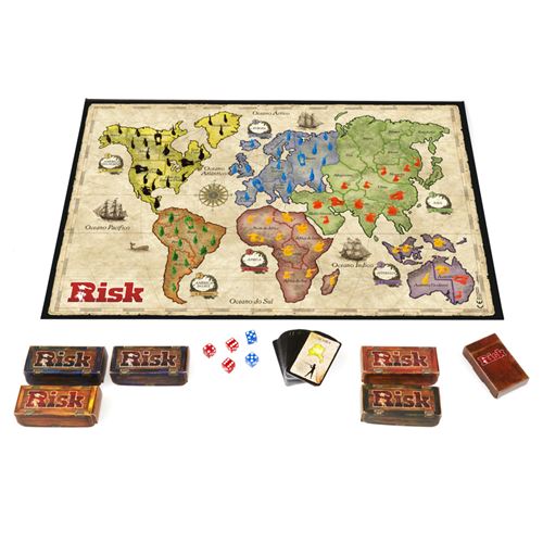 Jogo de Tabuleiro RISK Hasbro (Clássico)