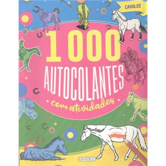 Cavalos - 1000 Autocolantes com Actividades