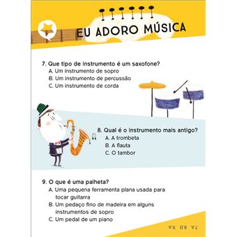 Rápido Quiz para Pré-escolares +5 Anos