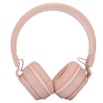 Auscultadores Bluetooth Swingson - Rosa - 1