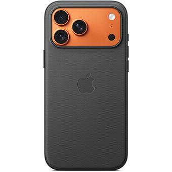 Capa Tecido TechWoven Apple com MagSafe para iPhone 17 Pro Max – Preto - 1