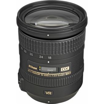 Objetiva Nikon AF-S DX NIKKOR 18-200mm f/3.5-5.6G ED VR II