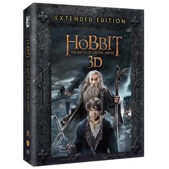O Hobbit: A Batalha dos Cinco Exércitos – Versão Alargada (Blu-ray 3D + 2D)