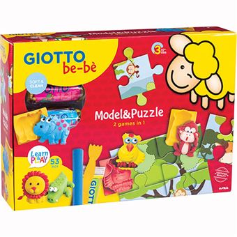 Pasta de Modelar Giotto Be-Bé 220 gr 463001 Vermelho