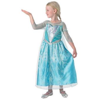 Disfarce Elsa DLX (Tamanho M 5 a 7 anos)