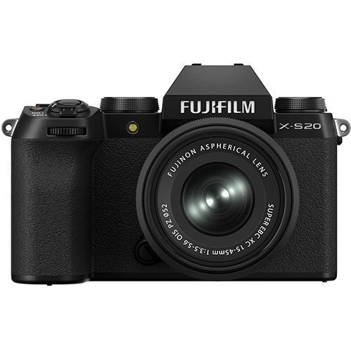 Máquina Fotográfica Mirrorless Fujifilm X-S20 - Preto + XC 15-45mm F3.5-5.6 OIS PZ