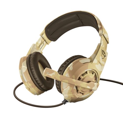 Auricular Gaming GXT 310D Radius - Camuflado Deserto