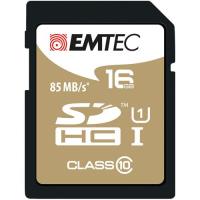 Emtec Cartão SDHC Classe 10 Gold+ 85MB/s - 16GB