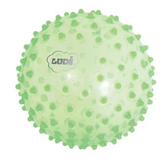 Bola de Estimulação Sensorial Verde - Ludi - Jogos de Motricidade