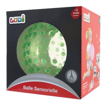 Bola de Estimulação Sensorial Verde - Ludi - Jogos de Motricidade - Compra  na