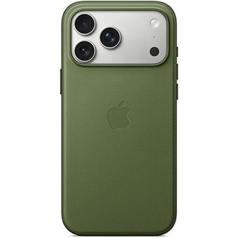 Capa Tecido TechWoven Apple com MagSafe para iPhone 17 Pro Max – Verde - 1