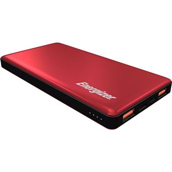 Power Bank Energizer UE10015PQ 10000mAh USB-C - Vermelho