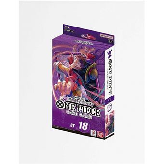 one piece tcg starter deck 18 One Piece ST-18 Starter Deck: Purple main image 1