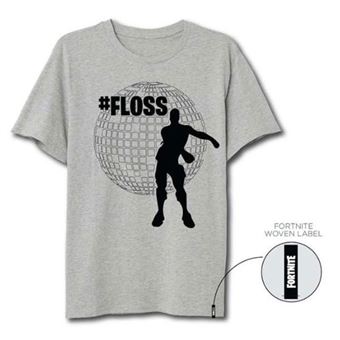 T-Shirt Fortnite Floss Like a Boss - Tamanho 16 Anos