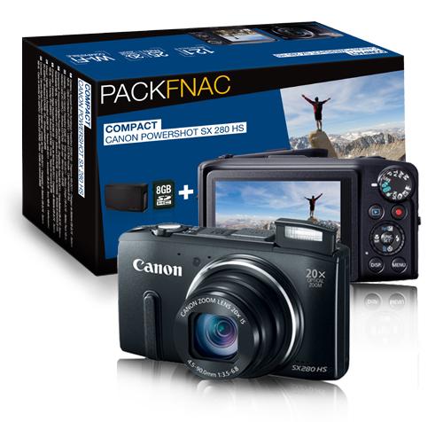 Canon Powershot SX280 HS Pack Fnac - Câmara Digital Compacta