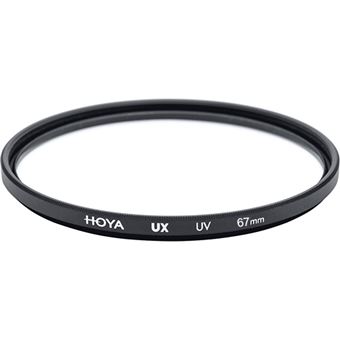 Hoya UX Filtro UV Da 67 Mm – Protezione Obiettivo Con Rivestimento Idrorepellente, 10 Strati Anti-riflesso E Montatura Sottile In Alluminio