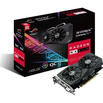 Asus rx 560 4gb rog strix разгон