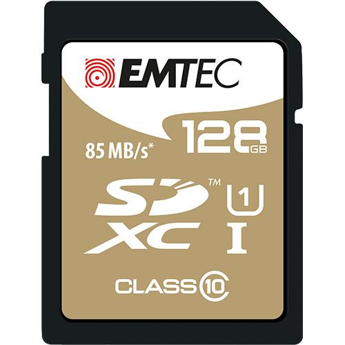 Cartão SDXC Classe 10 Gold+ 85MB/s - 128GB