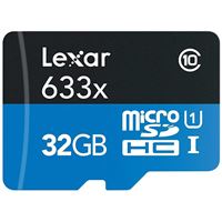 Cartão Memória MicroSDHC Lexar LSDMI032-633X V30 633x - 32GB