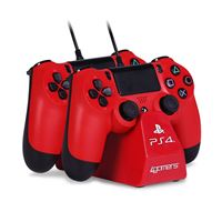 Twin Play & Charge - Red - PS4