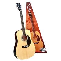 Pack Guitarra Acústica + Saco em Nylon Gemma Standard Nat