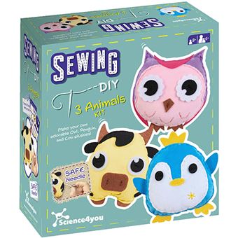 Kit de Costura DIY - 3 em 1 - Science4you - 1