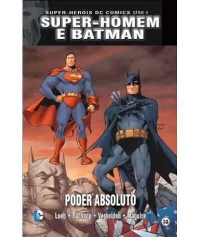 Super-Heróis DC Comics - Série II - Livro 10: Super Homem e Batman, Poder  Absoluto - Vários - Compra Livros na 