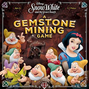 Snow White & The Seven Dwarfs: A Gemstone Mining Game - USAopoly