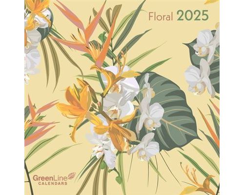 Calendário 2025 Neumann GreenLine Floral