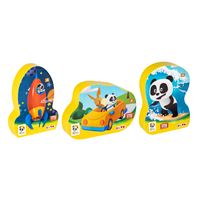 Puzzles Recortados Panda