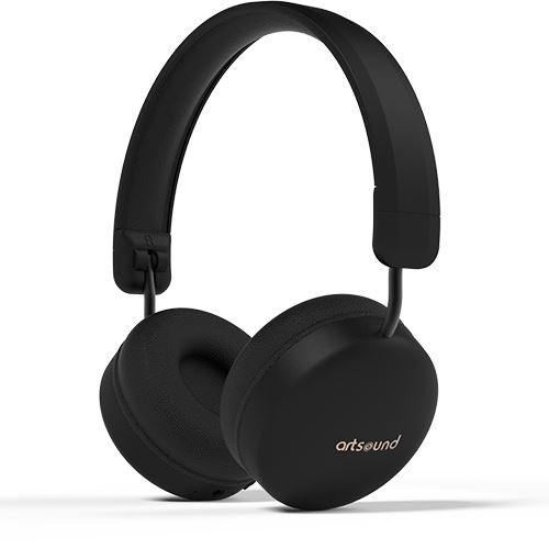 Auscultadores Bluetooth Artsound Wave 05 - Preto