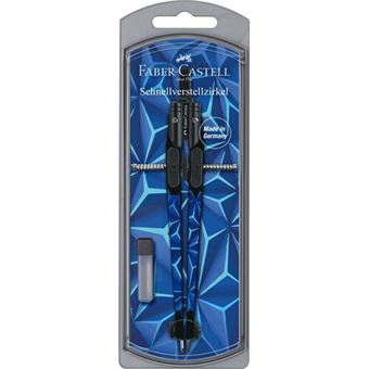 Compasso FABER-CASTELL Schnellverstellzirkel (Azul)