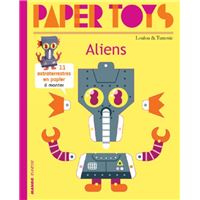 Paper toys - aliens