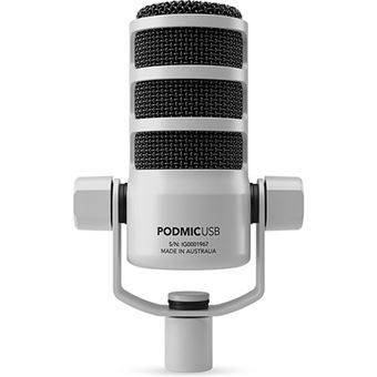 Microfone PodMic USB Branco Rode - 1